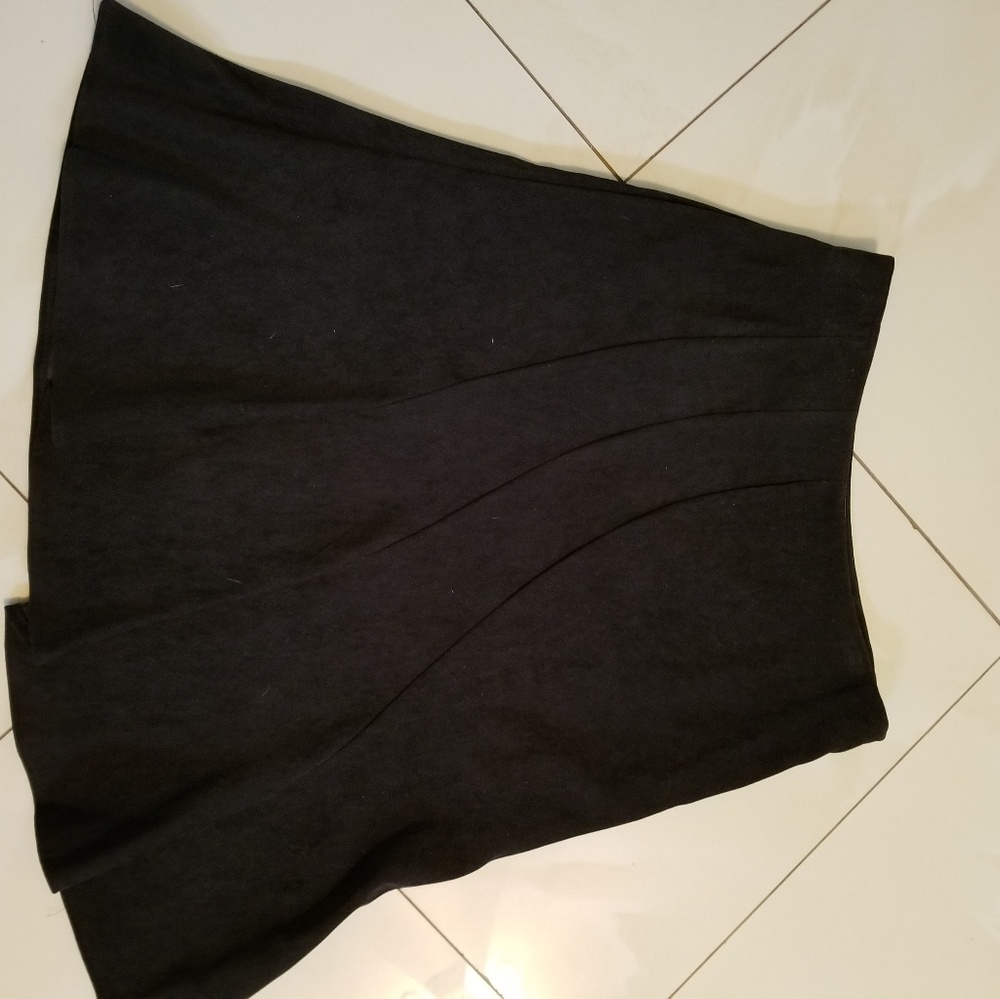 Knee length skirt